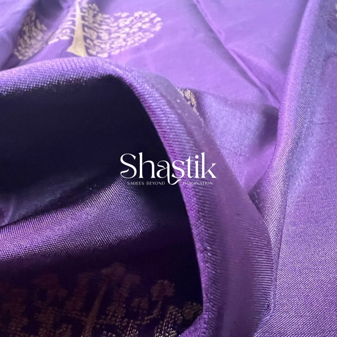 Dark Purple Pure kanjivaram sarees online