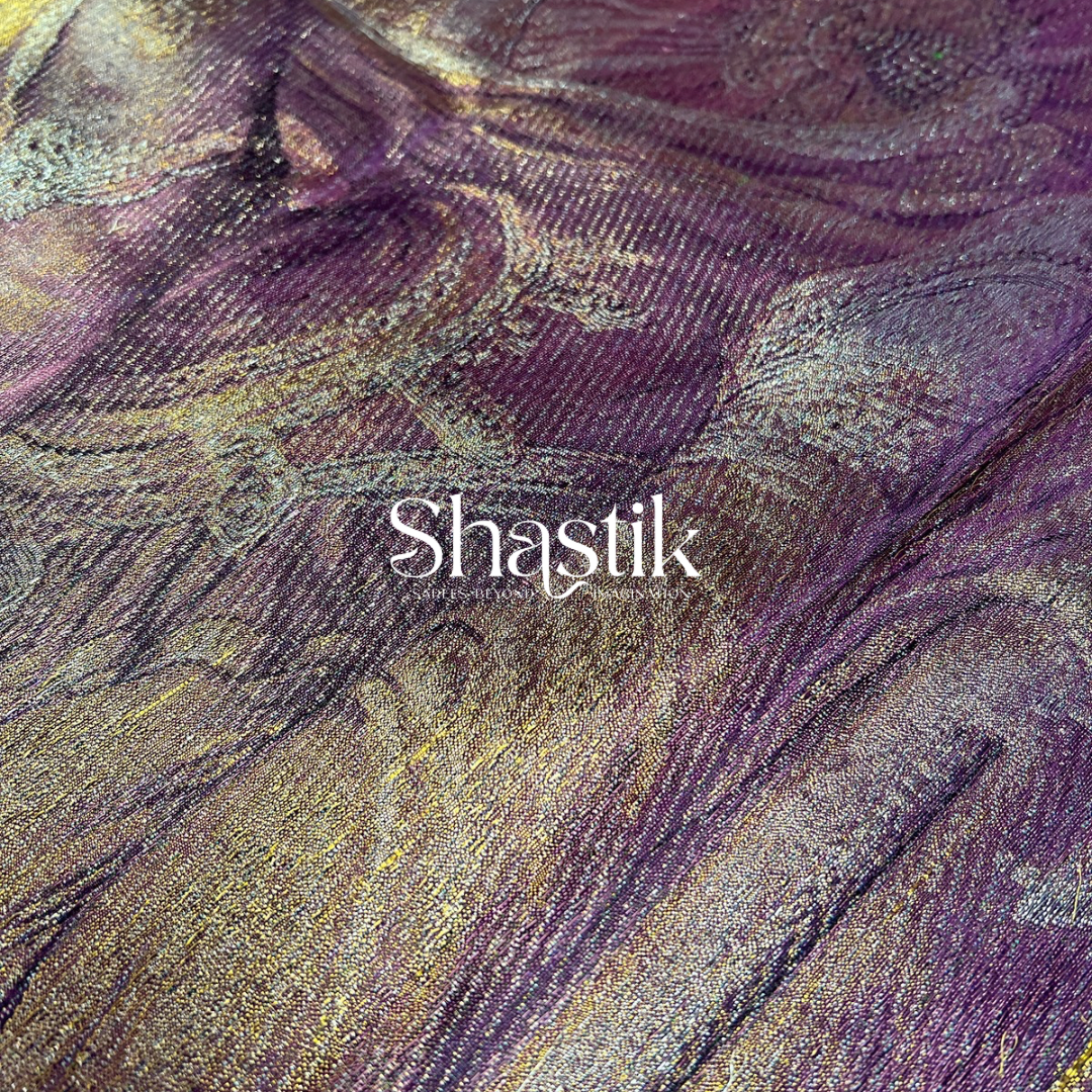 Purple Pure kanjivaram sarees online