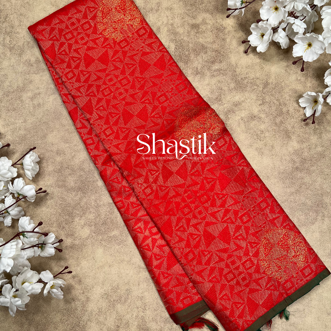 Wedding Saree in red