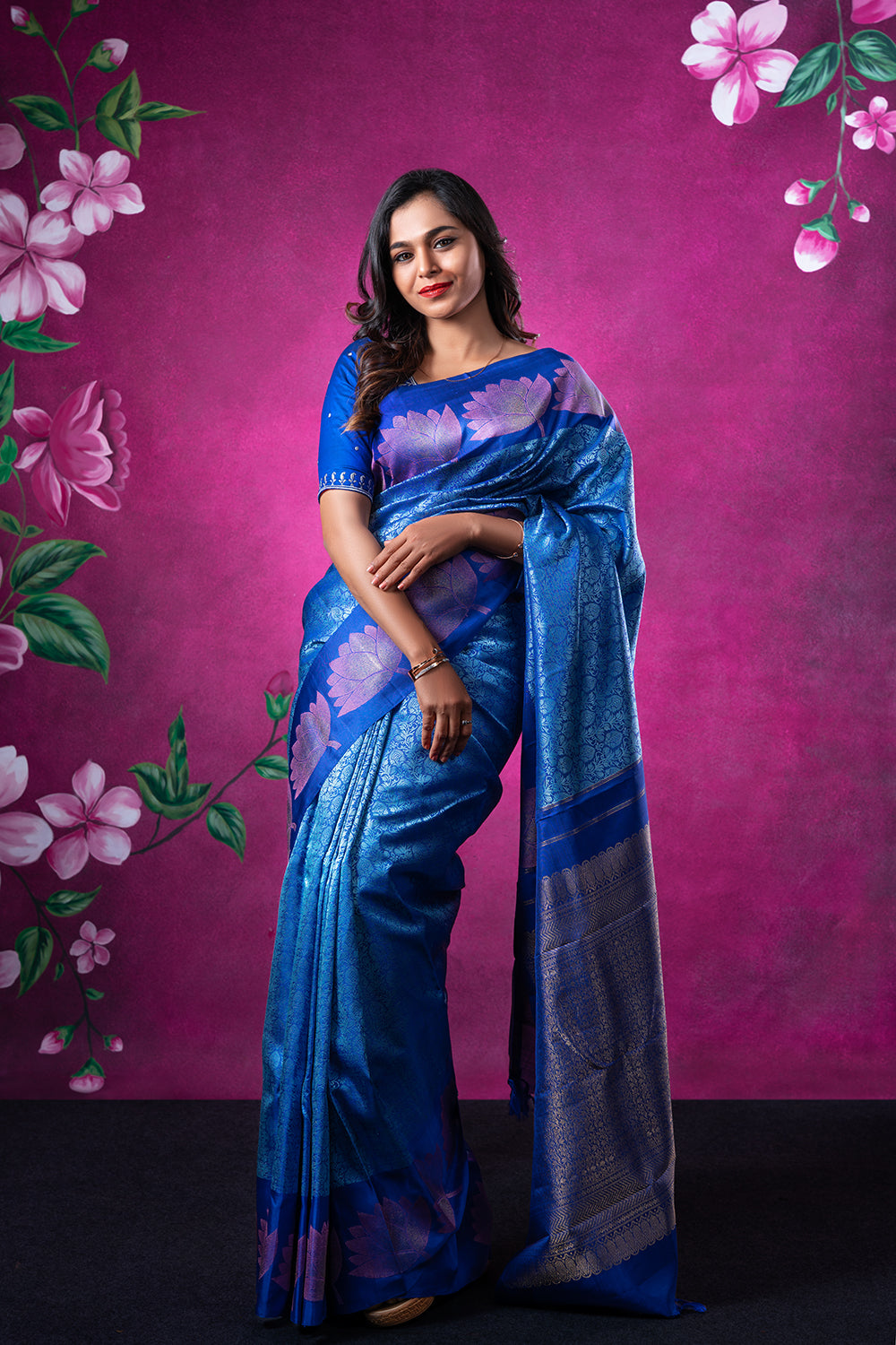 Bridal sarees in coimbatore pichwai painting