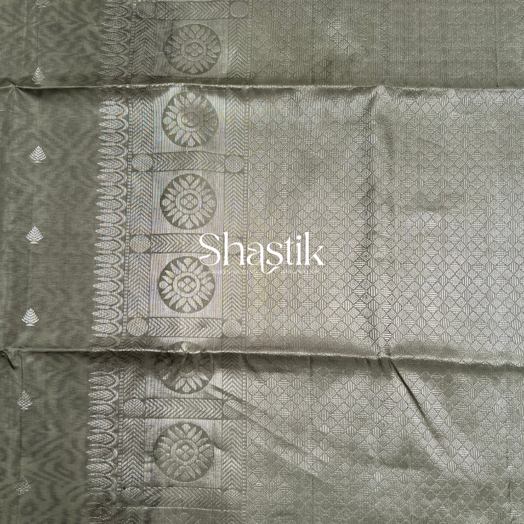 Soft silk sarees Coimbatore floral Ikkat design