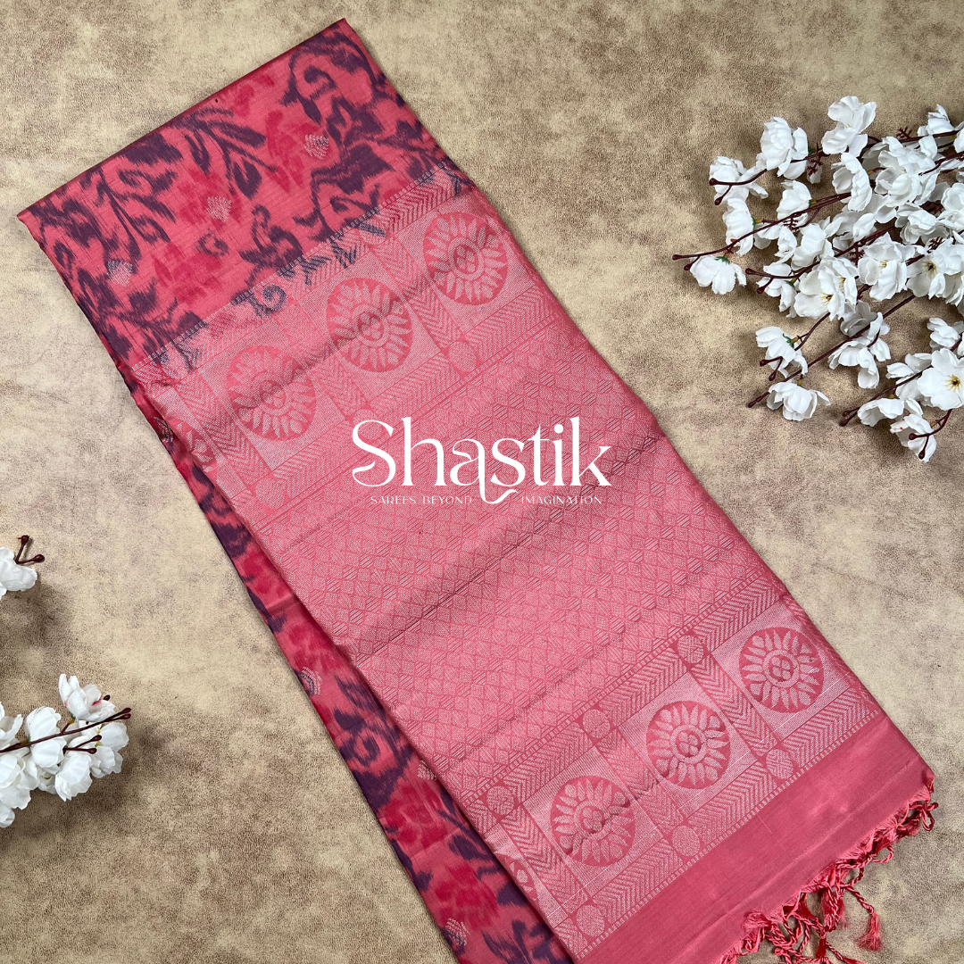 Soft silk sarees in Coimbatore pink