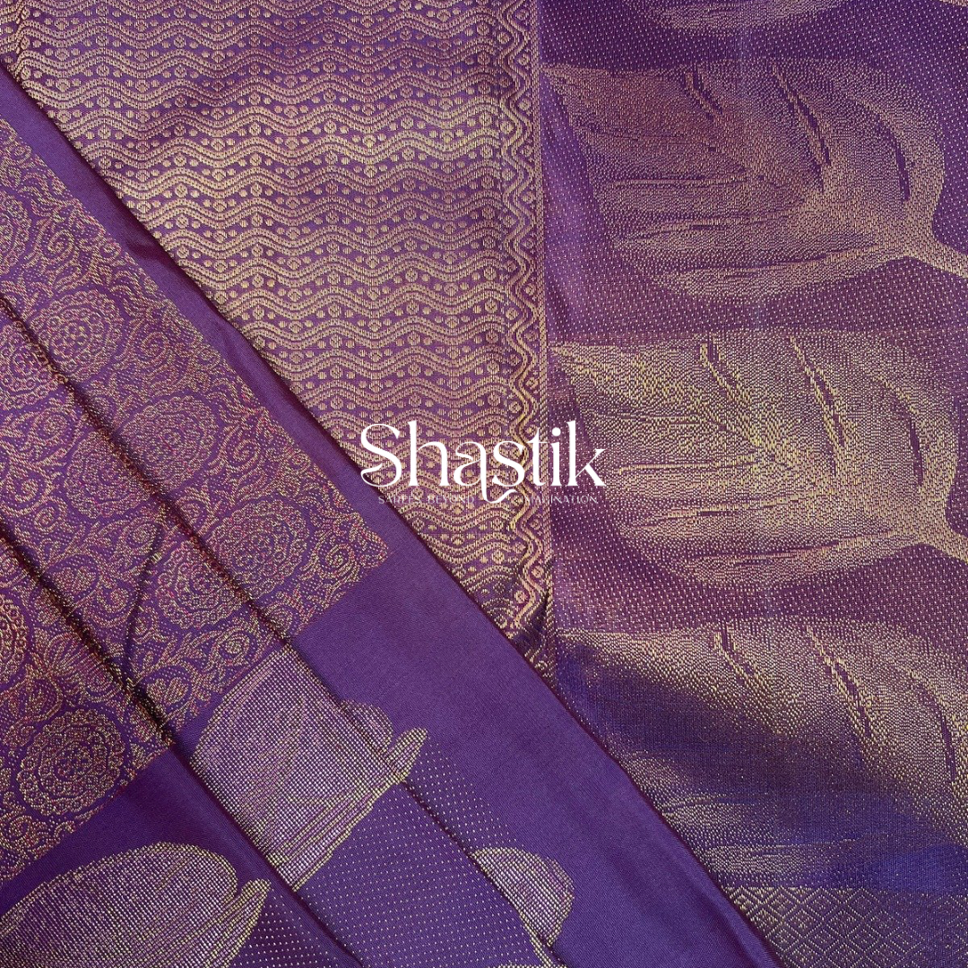 Trending Purple Silk Sarees Coimbatore 