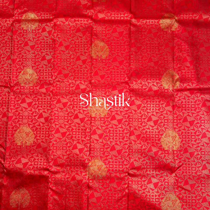 Wedding kanjivaram Saree in red 