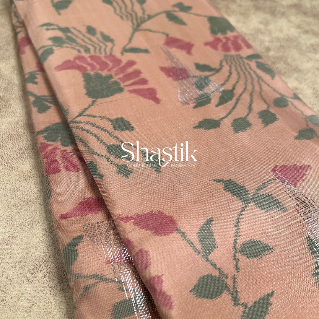 contemporary saree Coimbatore silk design