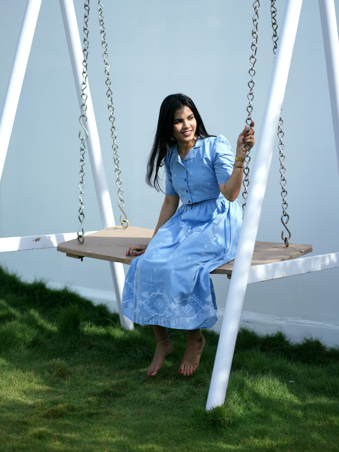 Blue ocean breeze coord set