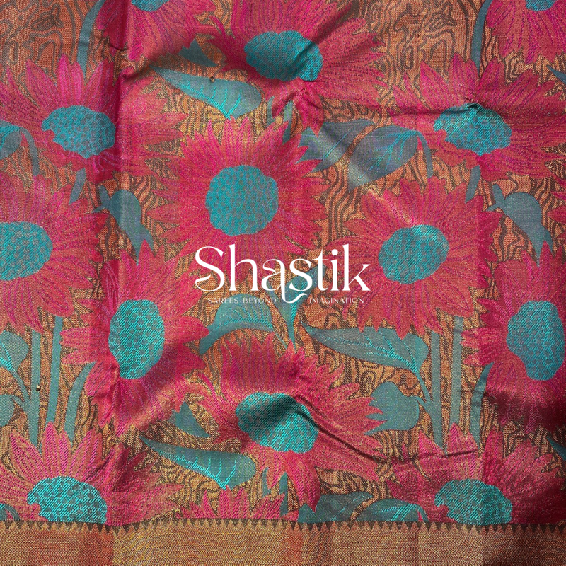 unconventional wedding silk saree in purple